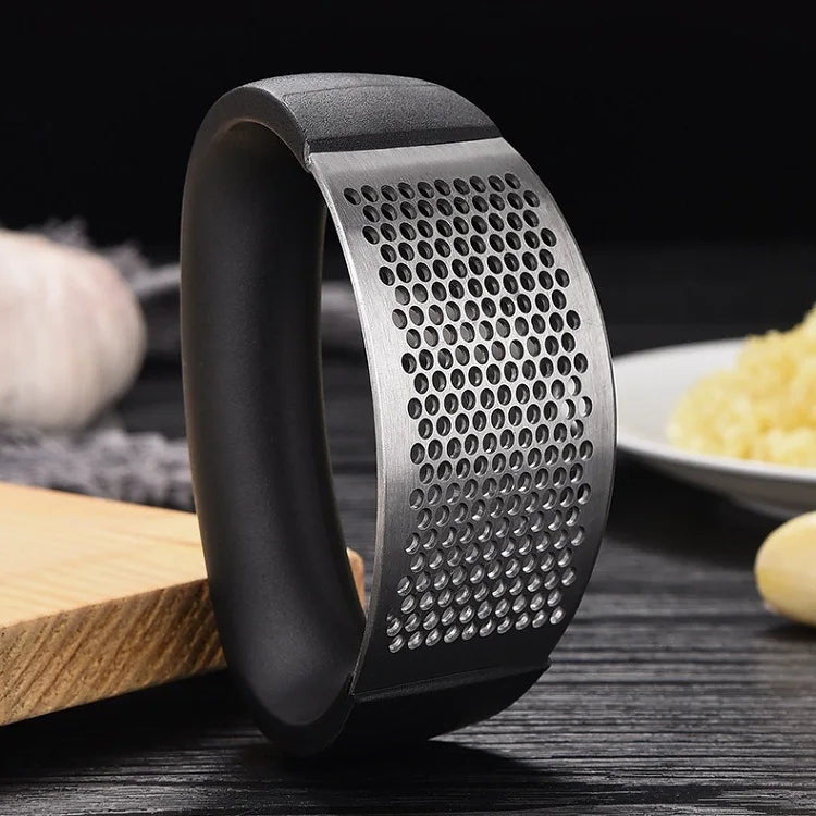 Factory Tik Tok Hot Selling High Quality Stainless Steel Garlic Grinder Press Set Pepper Mill Tools
