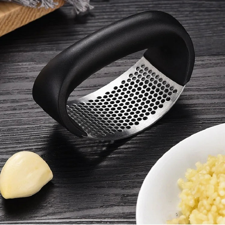 Factory Tik Tok Hot Selling High Quality Stainless Steel Garlic Grinder Press Set Pepper Mill Tools