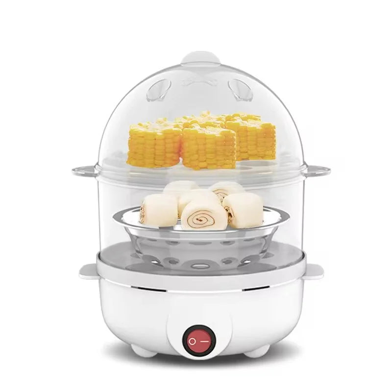 220V Multifunctional Electric Egg Boiler & Steamer