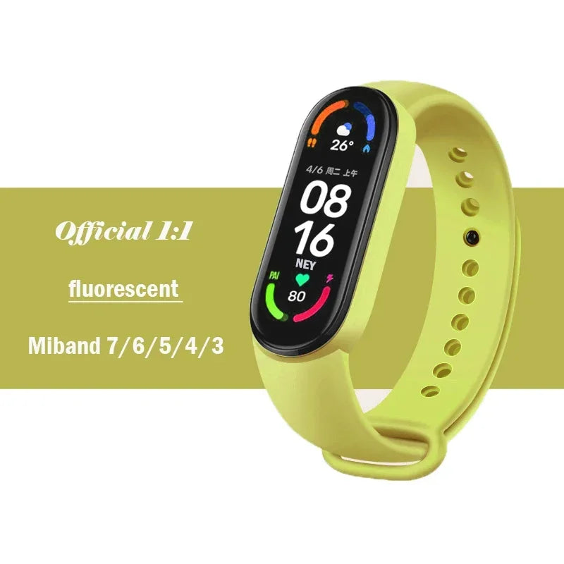Silicone Strap for Xiaomi Mi Band (3-7 NFC)