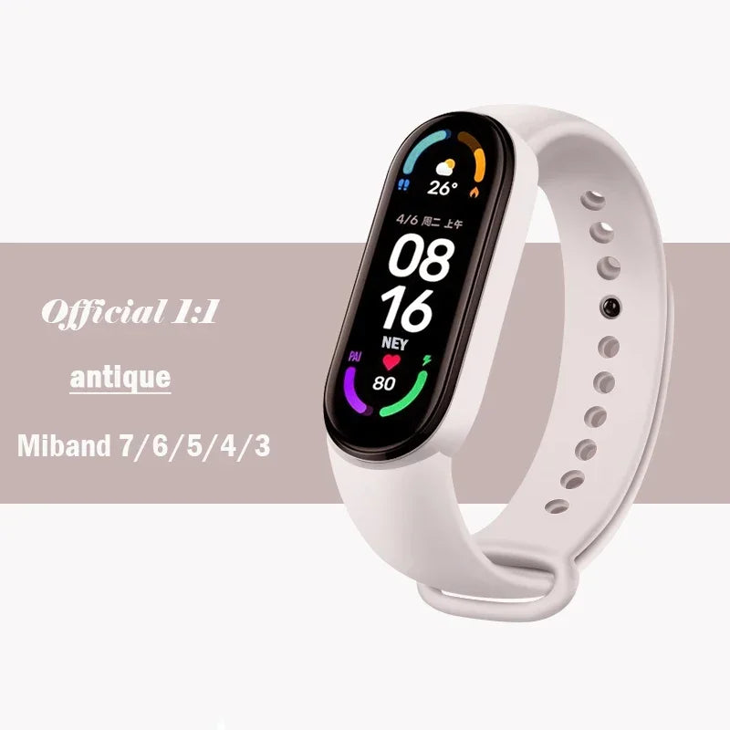 Silicone Strap for Xiaomi Mi Band (3-7 NFC)