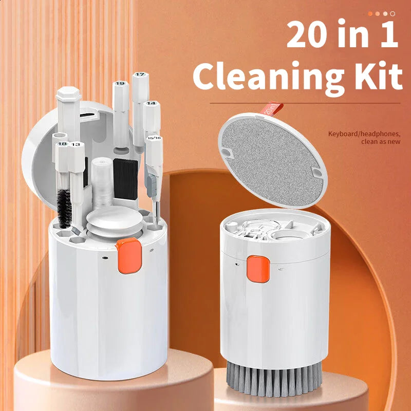 20-in-1 Multi-Purpose Cleaner Kit for Electronics & Keyboards