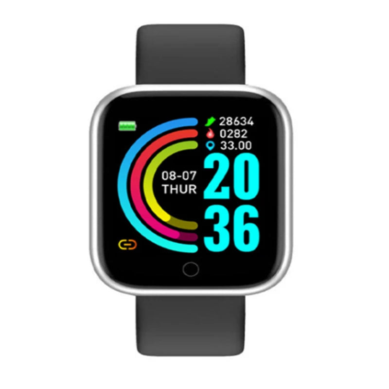 Smartwatch D20 Y68 - Fitness Tracker for All Ages
