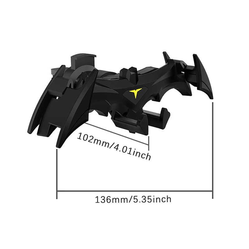 Bat-Shaped Car Phone Holder for 4-6.5 Inch Devices