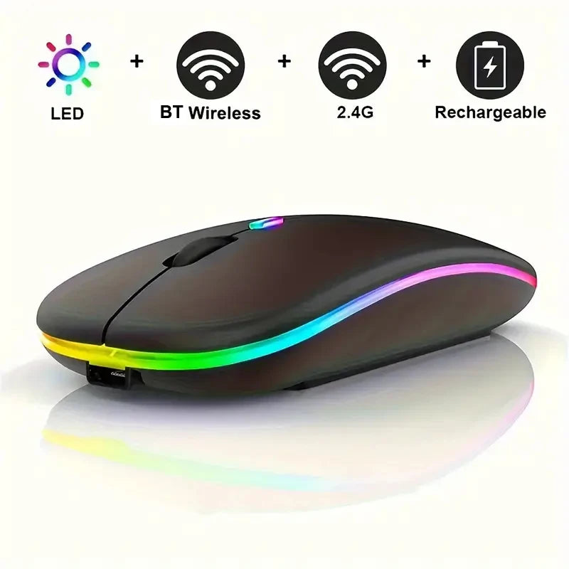Led Wireless Mouse Bluetooth-compatible