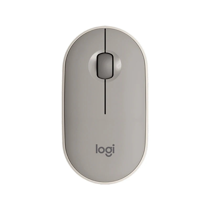 Logitech PEBBLE Wireless Bluetooth Mouse Dual Mode Mute Office Mouse Girls Compact Portable Laptop Ipad Tablet Mouse new 100% or