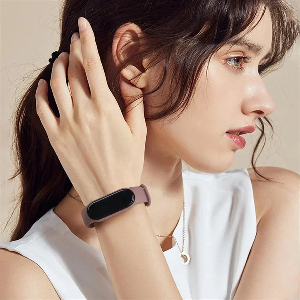 Silicone Strap for Xiaomi Mi Band (3-7 NFC)