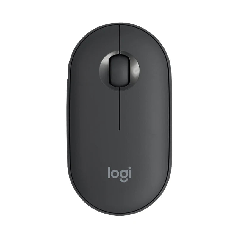 Logitech PEBBLE Wireless Bluetooth Mouse Dual Mode Mute Office Mouse Girls Compact Portable Laptop Ipad Tablet Mouse new 100% or