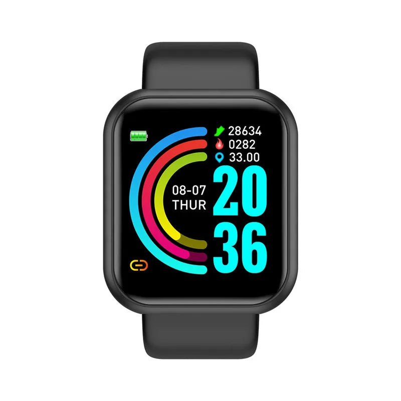 Smartwatch D20 Y68 - Fitness Tracker for All Ages