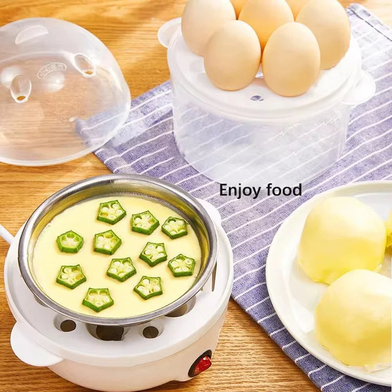 220V Multifunctional Electric Egg Boiler & Steamer