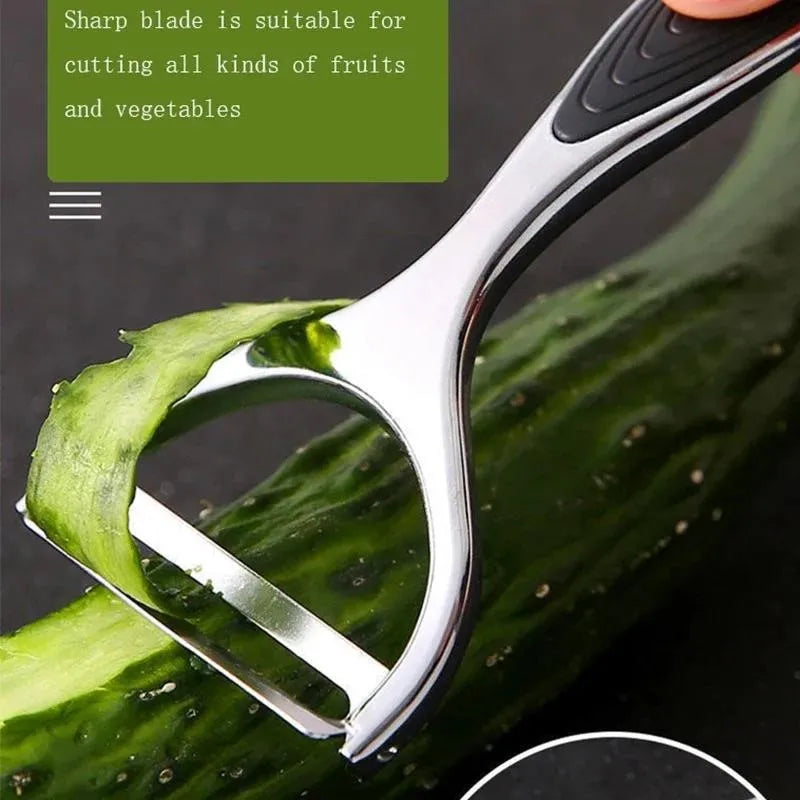 Multifunctional Stainless Steel Vegetable Peeler Shredder Potato Carrot Grater Skin Scraper Dining Bar Home 1/2P Kitchen Gadgets