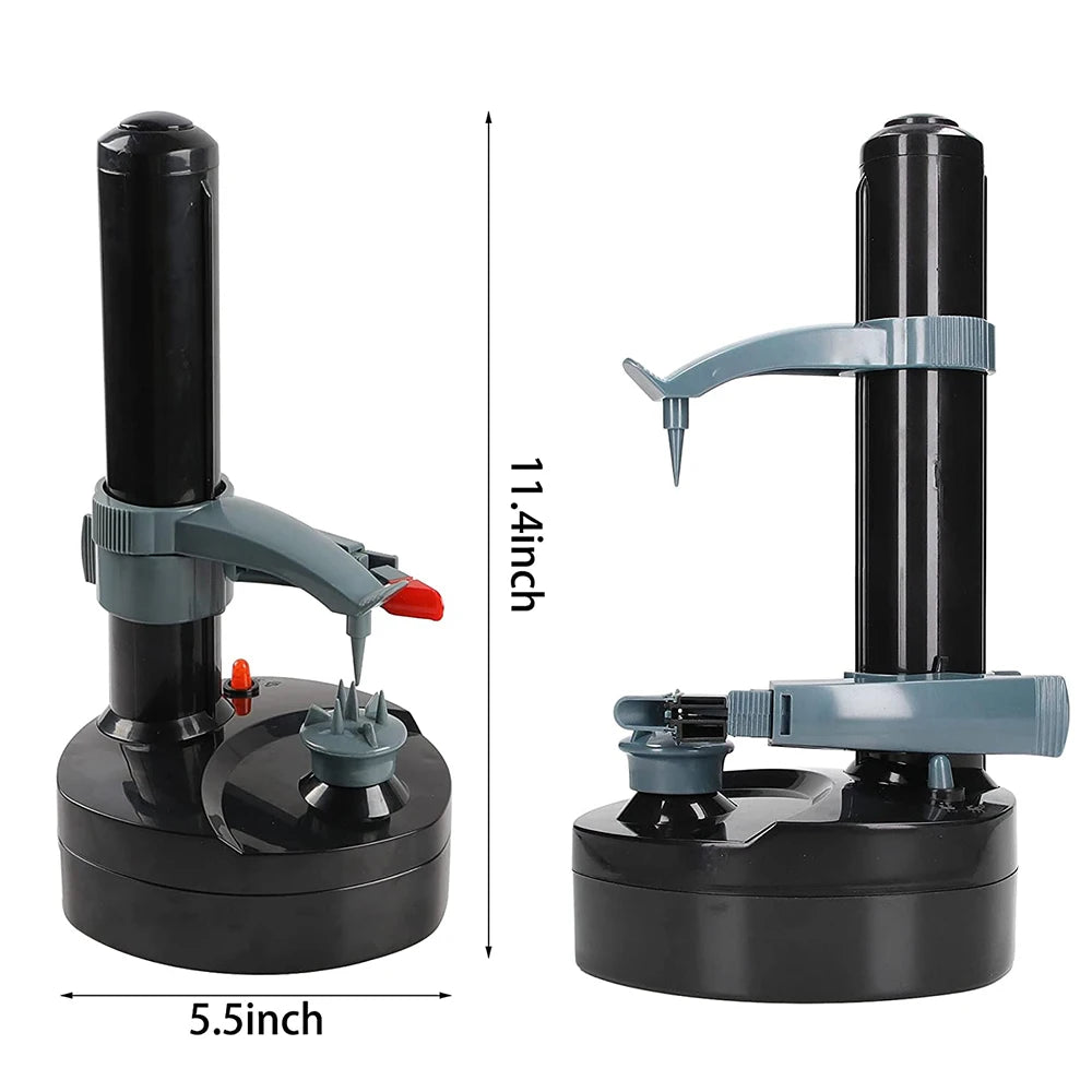 Automatic Rotating Peeling Too,lElectric Peeler For Vegetables Multi-function Fruit Potato Carrot Grater Peelers Cutter Kitchen