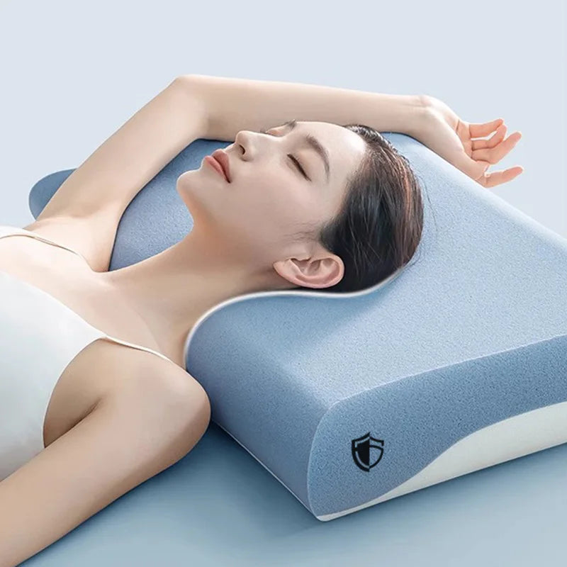 Adult Pillow Pillow Case Pillow Core Integrated Neck Protection Pillow