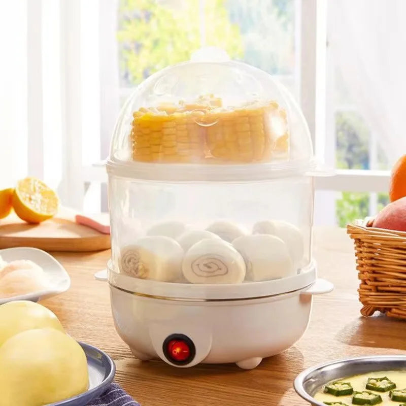 220V Multifunctional Electric Egg Boiler & Steamer