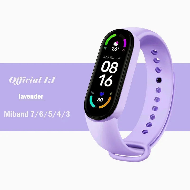 Silicone Strap for Xiaomi Mi Band (3-7 NFC)