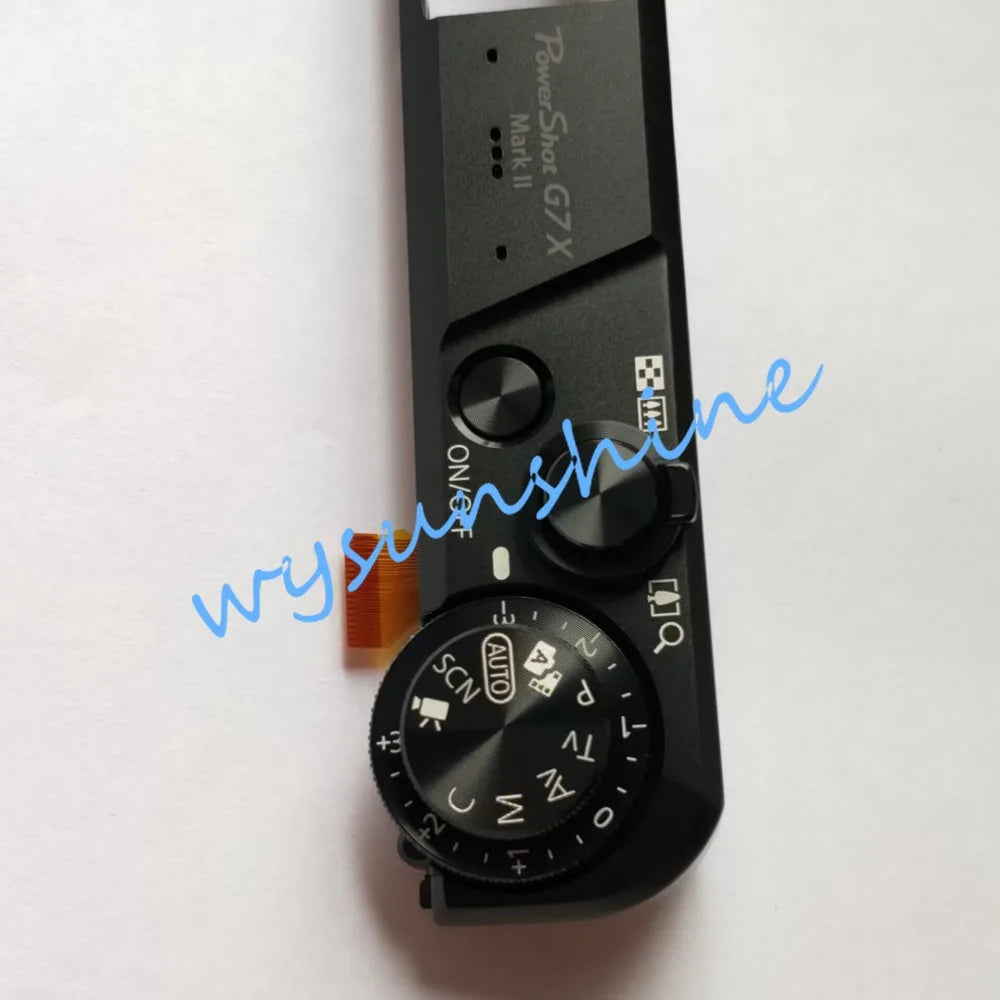 NEW Original G7X mark II G7X2 top cover for Canon G7x mark 2 G7XII top shell Camera Repair Parts