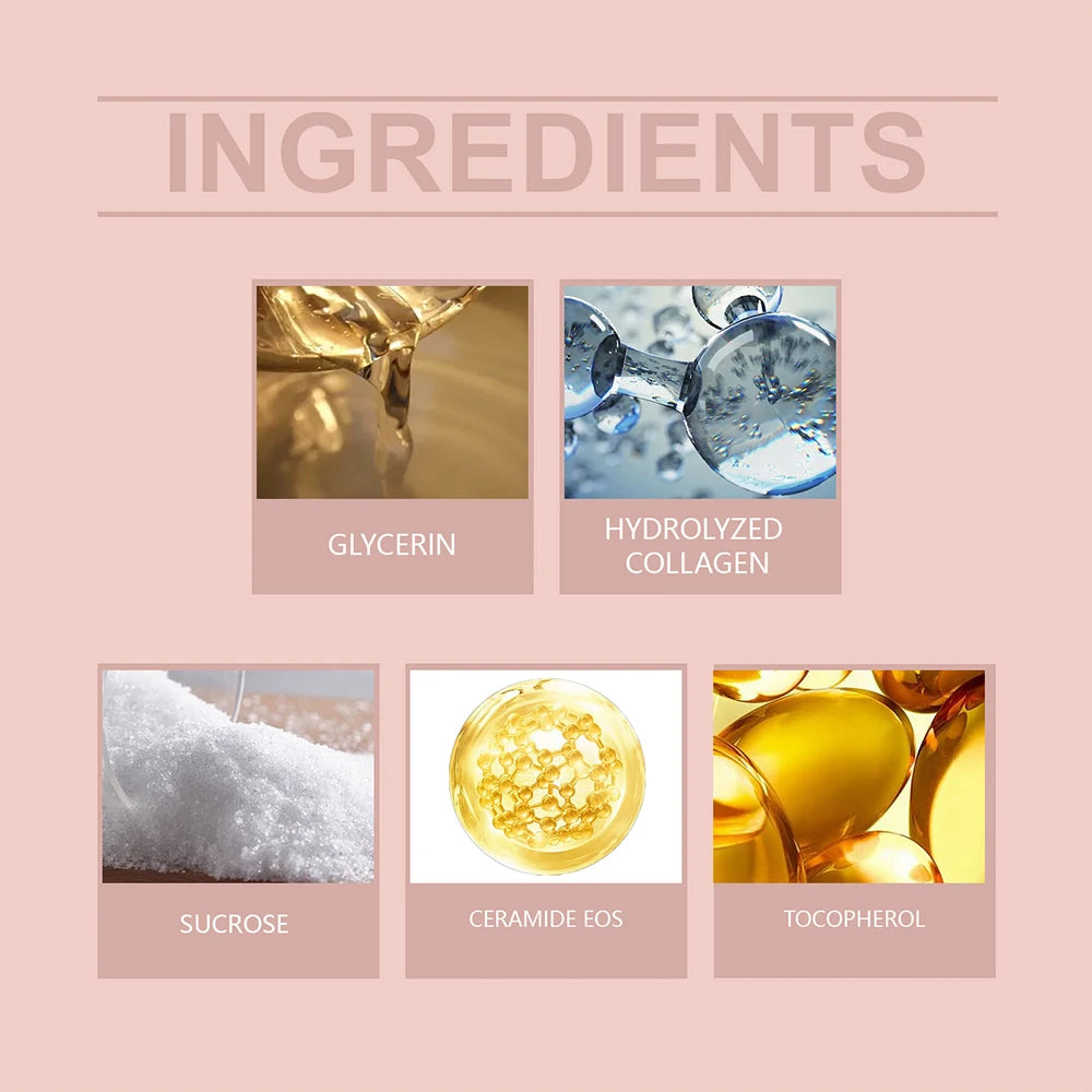 75ml Collagen Peel-off Mask Night Wrapping Mask Facial Mud 50g Collagen Jelly Cream Firming Skin Moisturizing Face Masks Cream