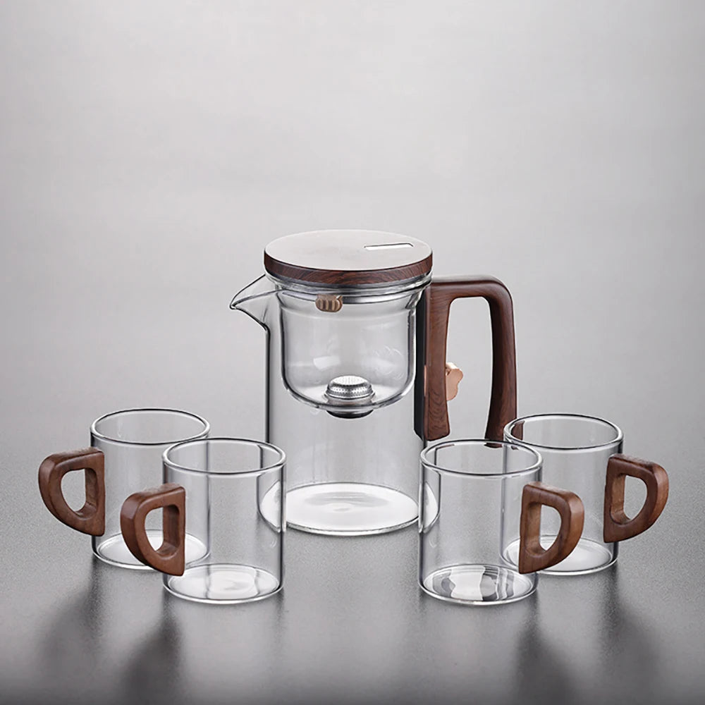 Magnetic Glass Tea Pot Infuser 520ML/720ML