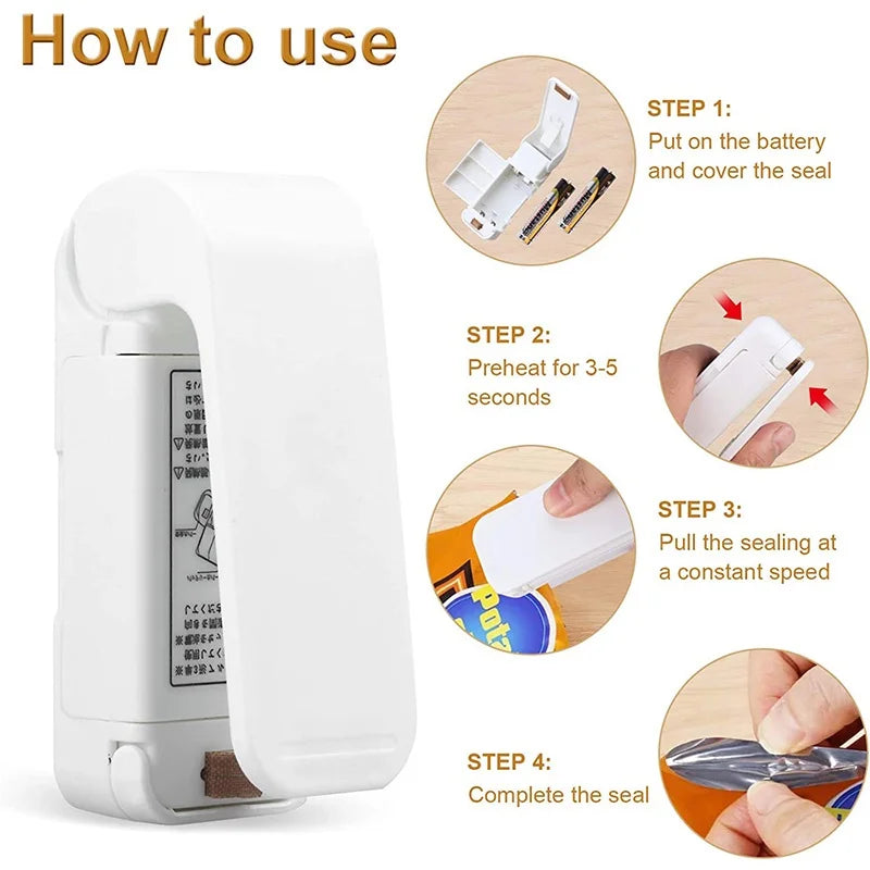 Mini Heat Bag Sealing Machine for Food Packaging