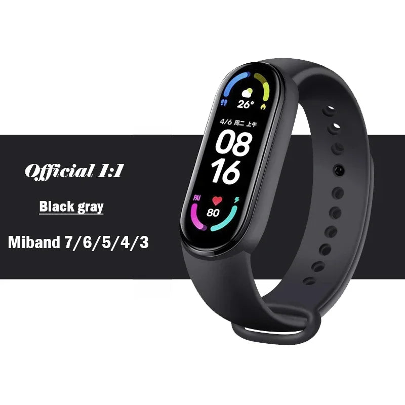 Silicone Strap for Xiaomi Mi Band (3-7 NFC)