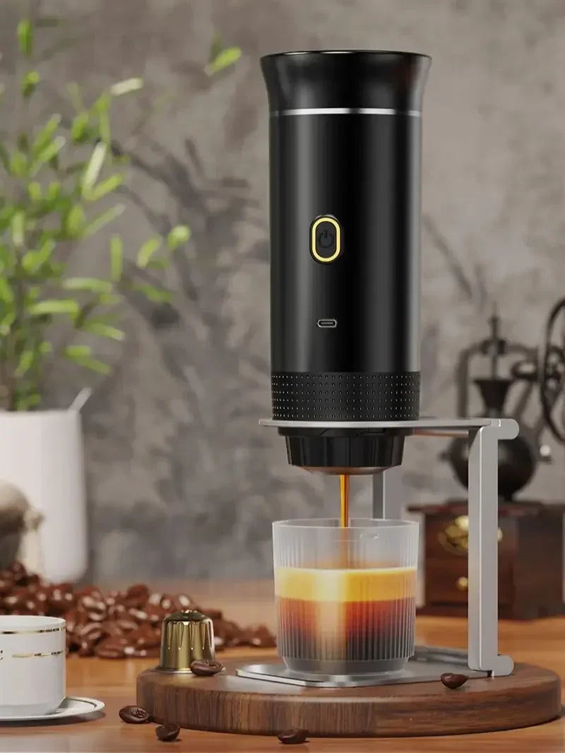 Wireless Portable Espresso Coffee Machine for Car & Home