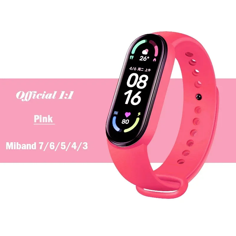 Silicone Strap for Xiaomi Mi Band (3-7 NFC)