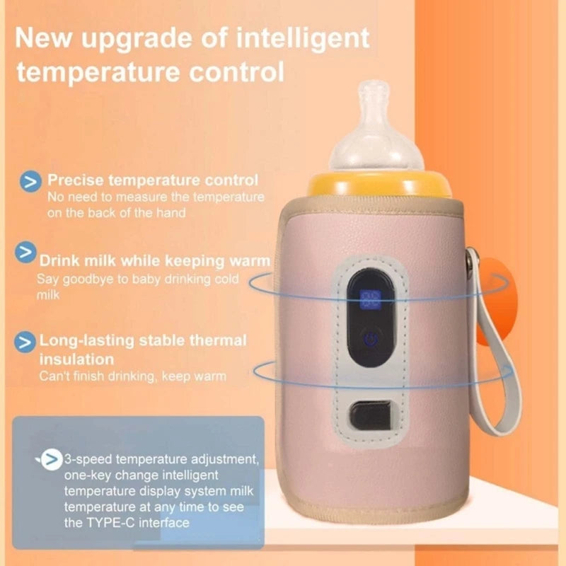 USB Baby Bottle Warmer for Travel & Outdoor Use