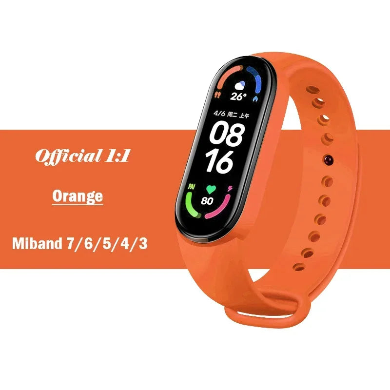 Silicone Strap for Xiaomi Mi Band (3-7 NFC)