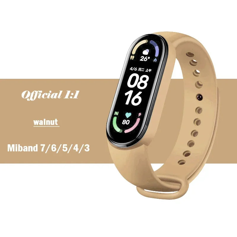 Silicone Strap for Xiaomi Mi Band (3-7 NFC)
