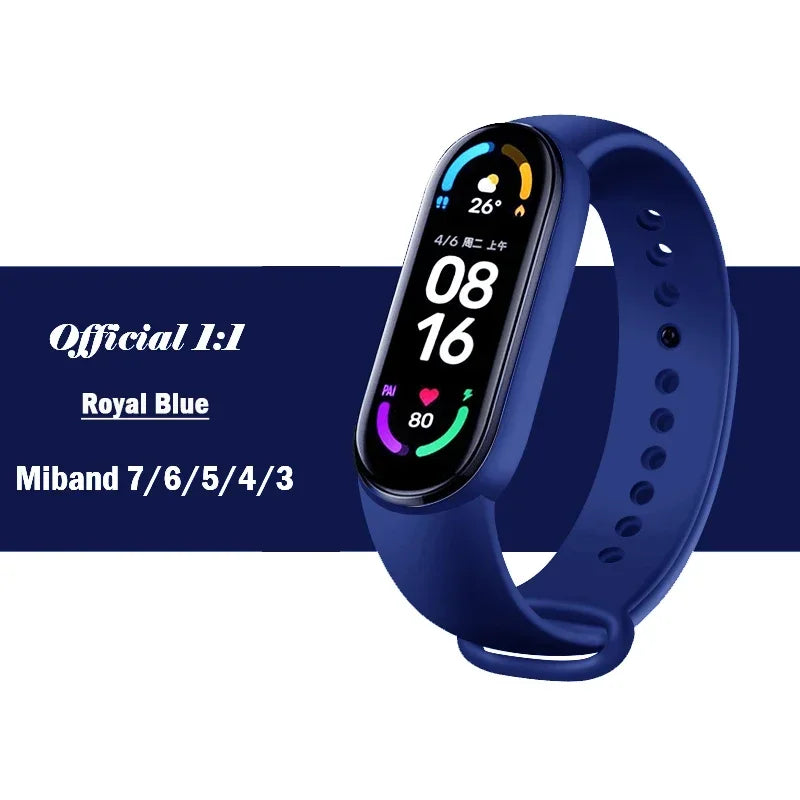 Silicone Strap for Xiaomi Mi Band (3-7 NFC)