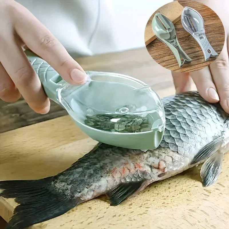1PC Fish Scale Scraper & Skin Brush - Fast Scale Remover
