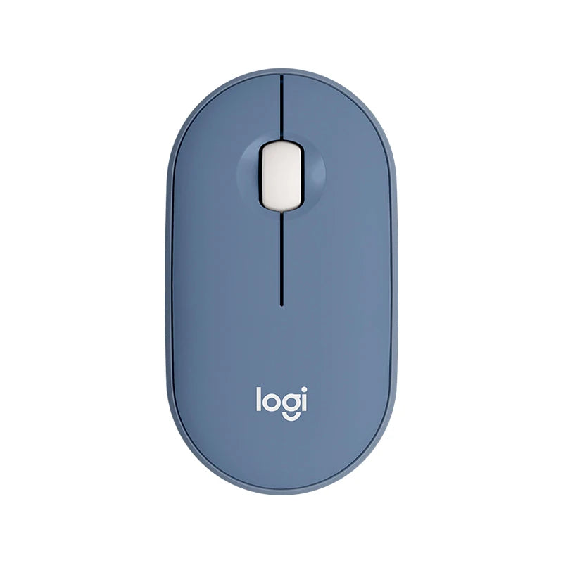 Logitech PEBBLE Wireless Bluetooth Mouse Dual Mode Mute Office Mouse Girls Compact Portable Laptop Ipad Tablet Mouse new 100% or