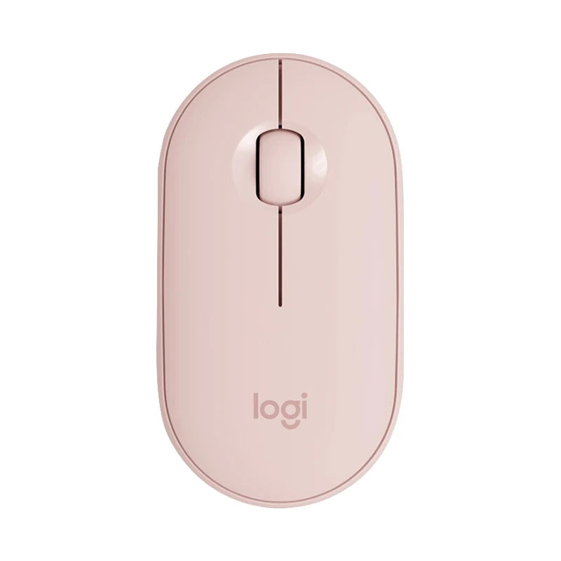Logitech PEBBLE Wireless Bluetooth Mouse Dual Mode Mute Office Mouse Girls Compact Portable Laptop Ipad Tablet Mouse new 100% or