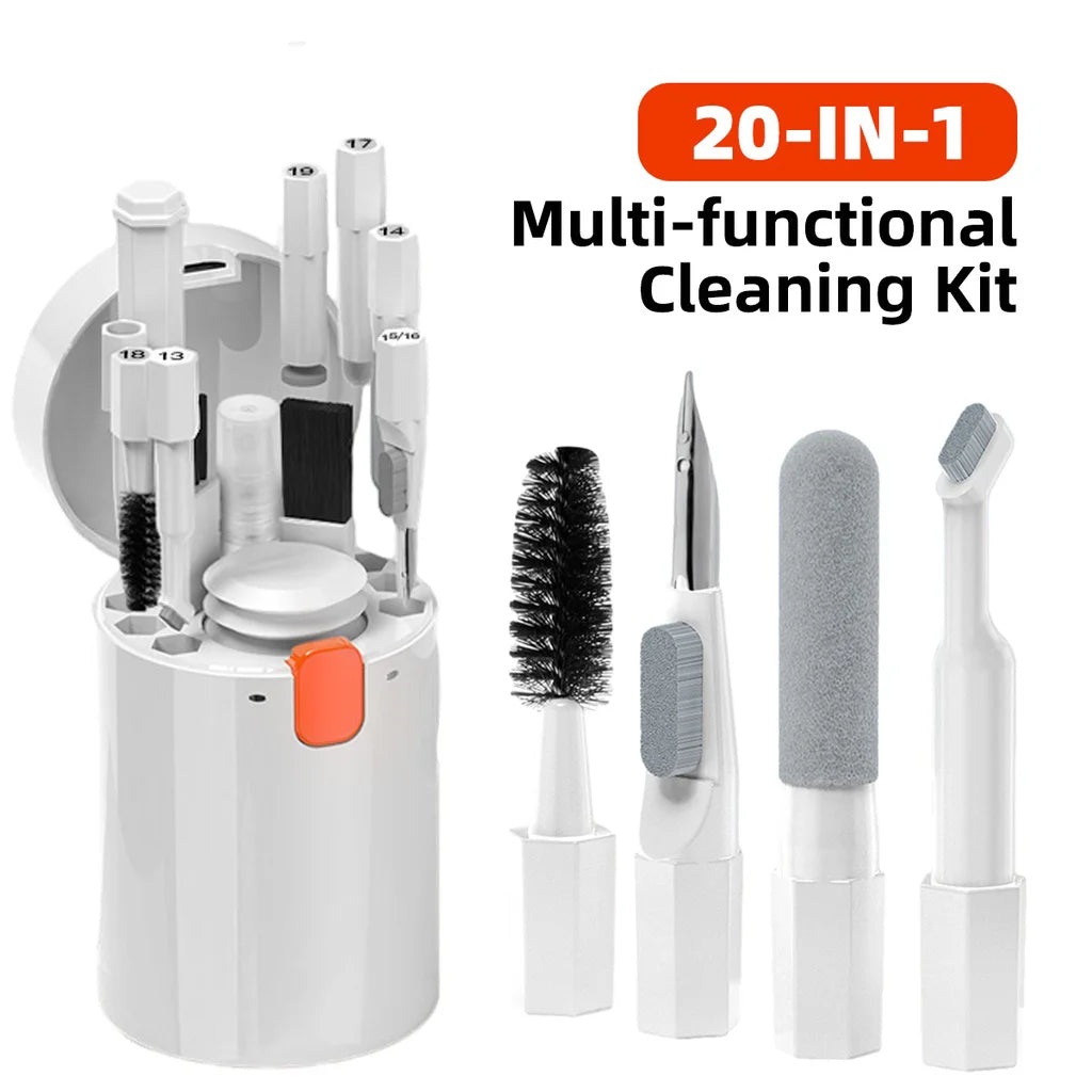 20-in-1 Multi-Purpose Cleaner Kit for Electronics & Keyboards