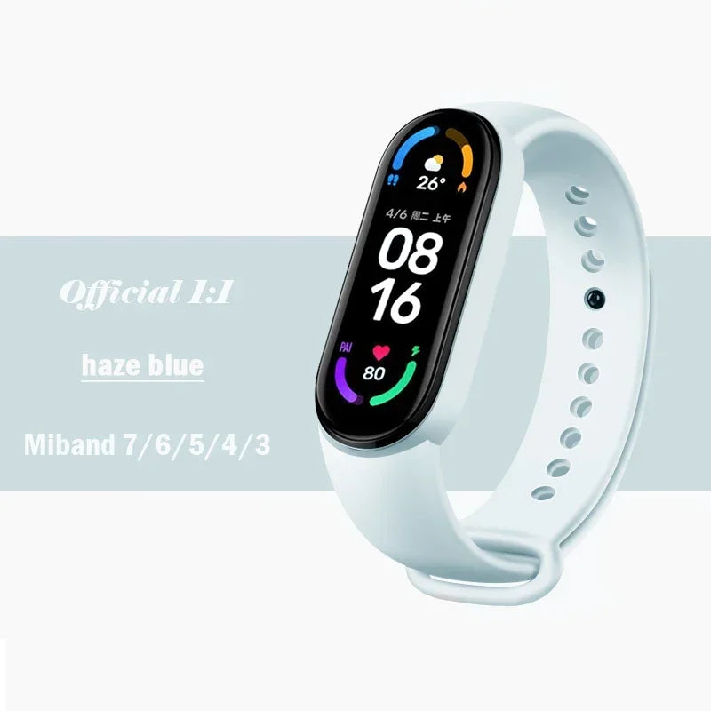 Silicone Strap for Xiaomi Mi Band (3-7 NFC)