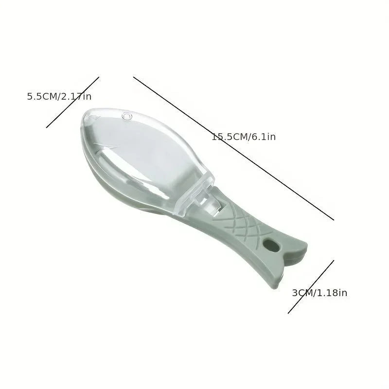 1PC Fish Scale Scraper & Skin Brush - Fast Scale Remover