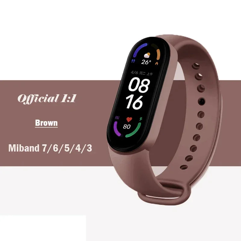 Silicone Strap for Xiaomi Mi Band (3-7 NFC)