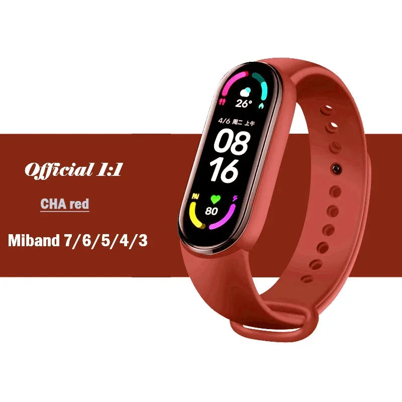 Silicone Strap for Xiaomi Mi Band (3-7 NFC)