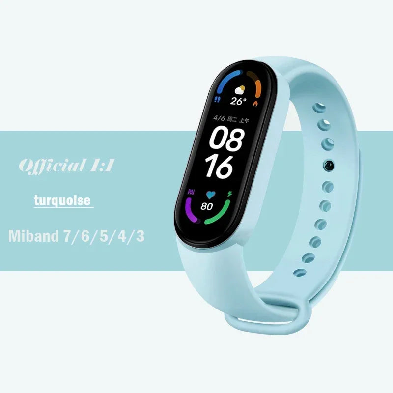 Silicone Strap for Xiaomi Mi Band (3-7 NFC)