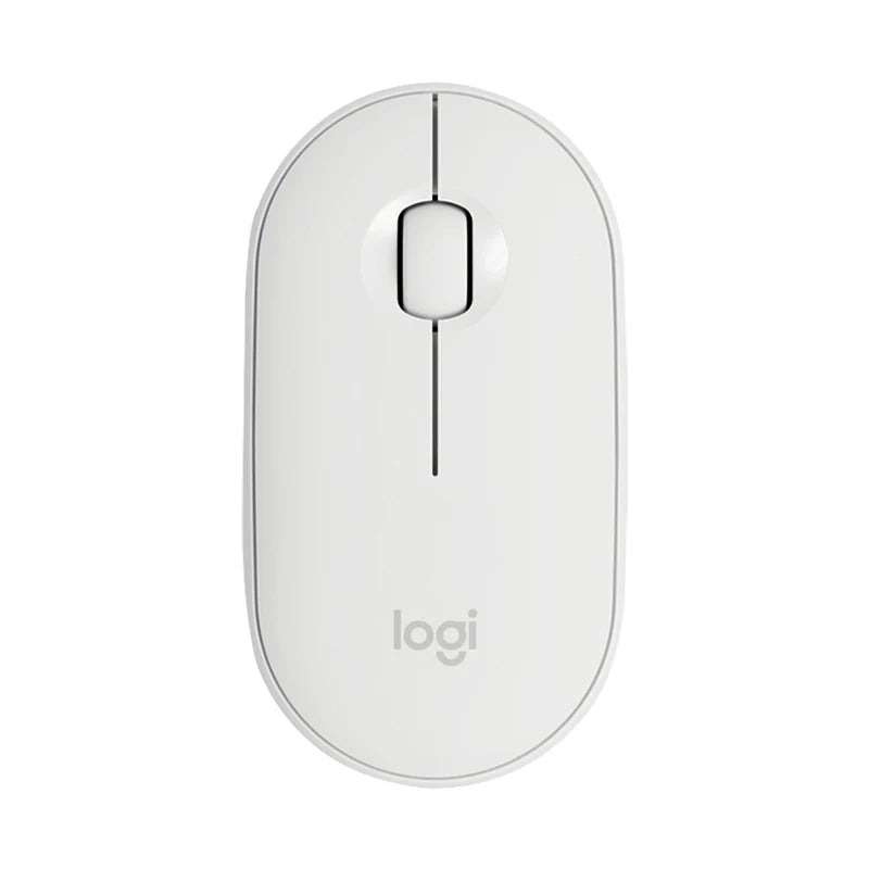Logitech PEBBLE Wireless Bluetooth Mouse Dual Mode Mute Office Mouse Girls Compact Portable Laptop Ipad Tablet Mouse new 100% or