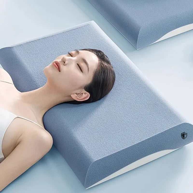 Adult Pillow Pillow Case Pillow Core Integrated Neck Protection Pillow
