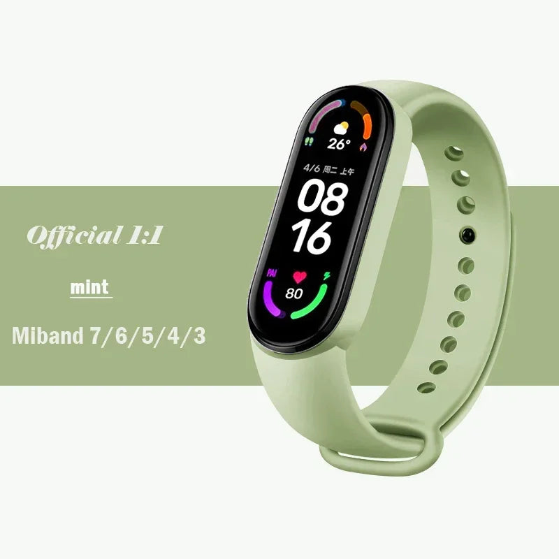 Silicone Strap for Xiaomi Mi Band (3-7 NFC)
