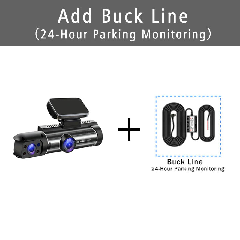 Dual Lens FHD 1080P Car DVR Dash Camera