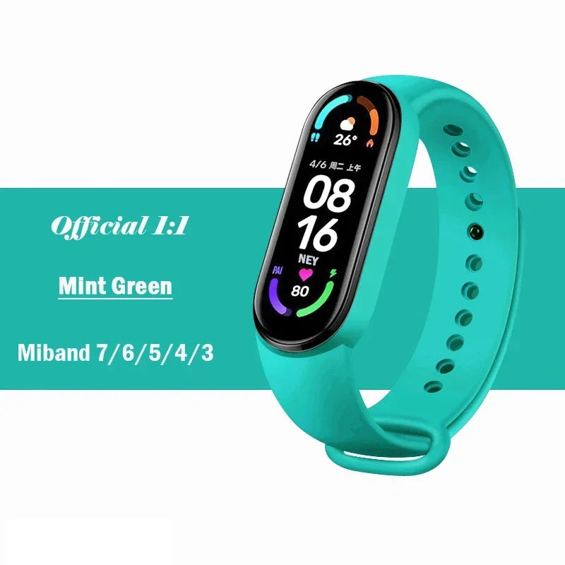 Silicone Strap for Xiaomi Mi Band (3-7 NFC)