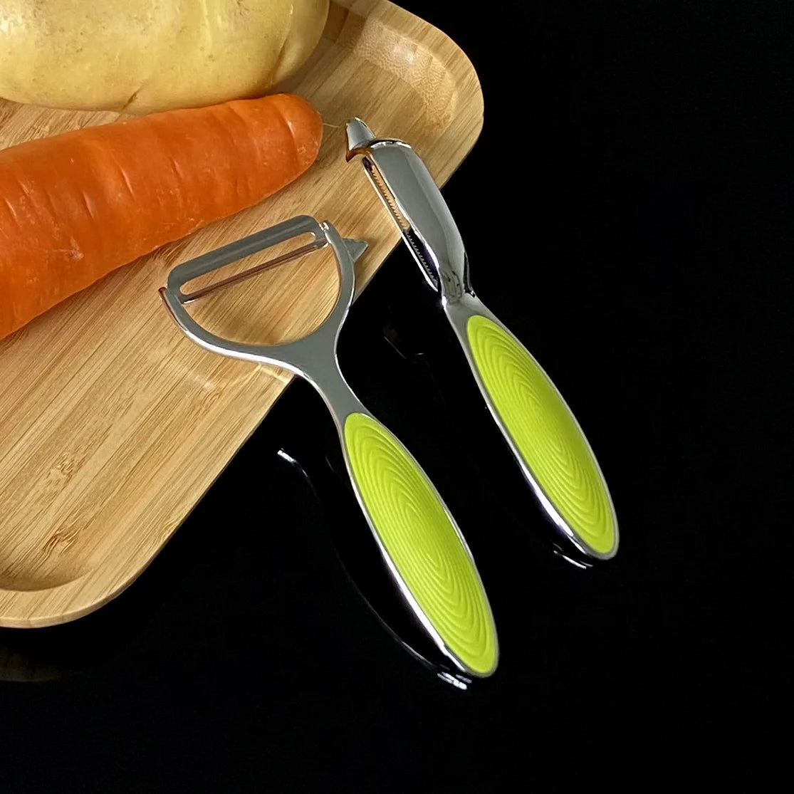 Multifunctional Stainless Steel Vegetable Peeler Shredder Potato Carrot Grater Skin Scraper Dining Bar Home 1/2P Kitchen Gadgets