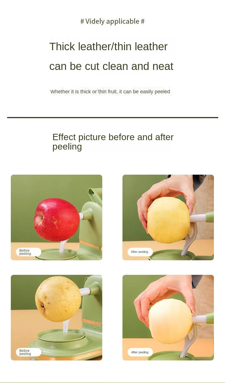 Manual Crank Apple Peeler, Household Automatic Peeler Tool