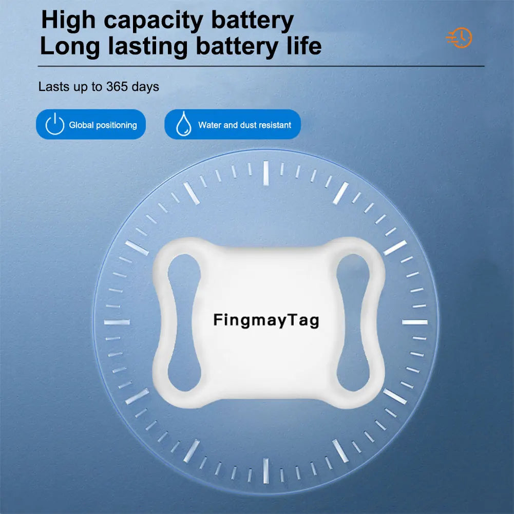 Real-time Tracking Dog Cat Collar Find Device BT Cat Tracker Collar Pet Tracker for Dogs Cats Kids Pets Keychain Wallet Luggage