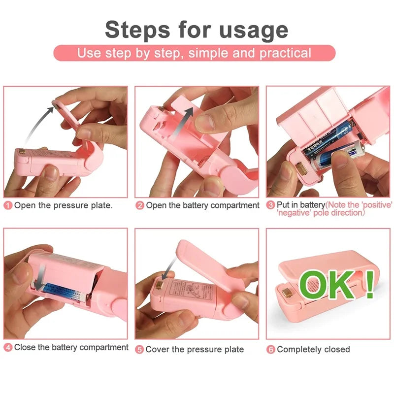 Mini Heat Bag Sealing Machine for Food Packaging