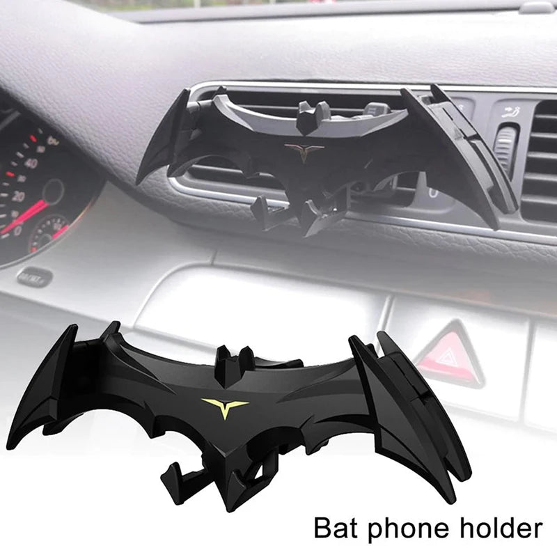Bat-Shaped Car Phone Holder for 4-6.5 Inch Devices