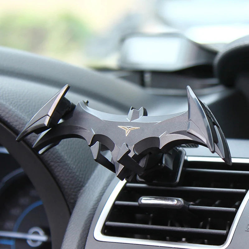 Bat-Shaped Car Phone Holder for 4-6.5 Inch Devices